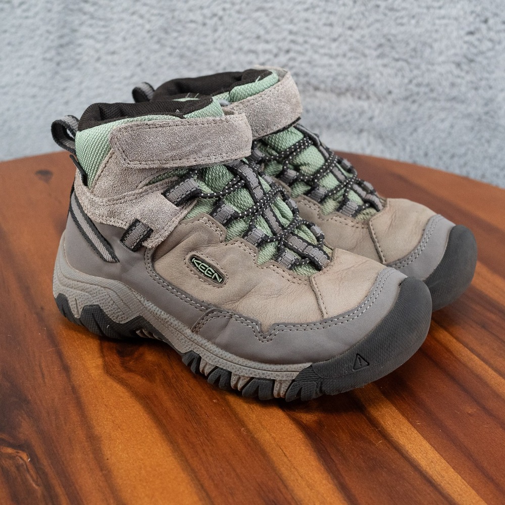 KEEN Targhee IV Mid Waterproof Hiking Boots Big Kids Size 11
